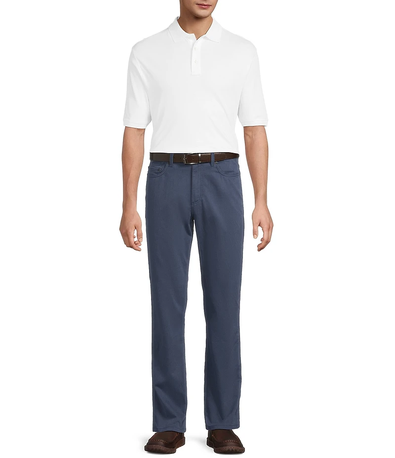 Roundtree & Yorke Big & Tall Supima Cotton Short Sleeve Solid Polo Shirt