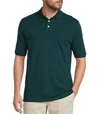 Roundtree & Yorke Big & Tall Supima Cotton Short Sleeve Solid Polo Shirt