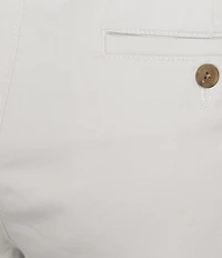 Roundtree & Yorke Big & Tall The Cloud Collection Flat Front Washed Chino 11#double; Inseam Shorts