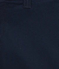 Roundtree & Yorke Big & Tall The Cloud Collection Flat Front Washed Chino 11#double; Inseam Shorts