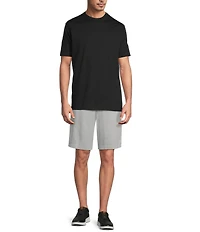 Roundtree & Yorke Big & Tall The Cloud Collection Flat Front Washed Chino 9#double; And 11#double; Inseam Shorts