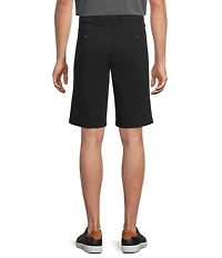 Roundtree & Yorke Big & Tall The Cloud Collection Flat Front Washed Chino 9#double; And 11#double; Inseam Shorts