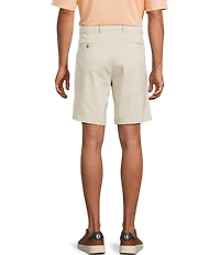 Roundtree & Yorke Big & Tall The Fairway Collection Pleated 9#double; Inseam Performance Shorts