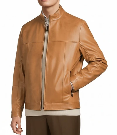 Roundtree & Yorke Big & Tall The Heritage Moto Jacket