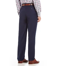 Roundtree & Yorke Big & Tall TravelSmart Ultimate Comfort Classic Fit Pleat Front Non-Iron Luxury Gabardine Dress Pants