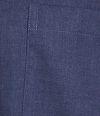 Roundtree & Yorke Big & Tall TravelSmart Classic Fit Easy Care Solid Twill Sport Shirt