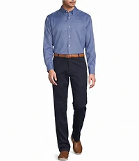 Roundtree & Yorke Big & Tall TravelSmart Easy Care Solid Sport Shirt
