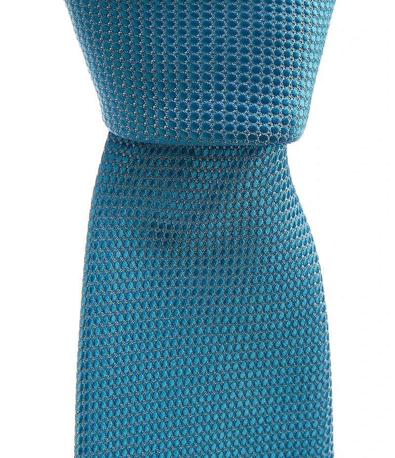 Roundtree & Yorke Big & Tall Valley Solid 3 3/8#double; Silk Tie