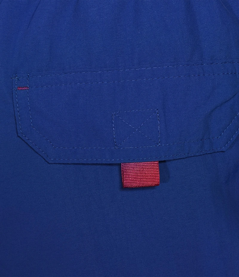 Roundtree & Yorke Boardwalk Cargo 9#double; Solid Swim Trunk
