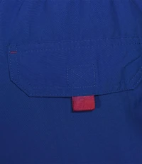 Roundtree & Yorke Boardwalk Cargo 9#double; Solid Swim Trunk