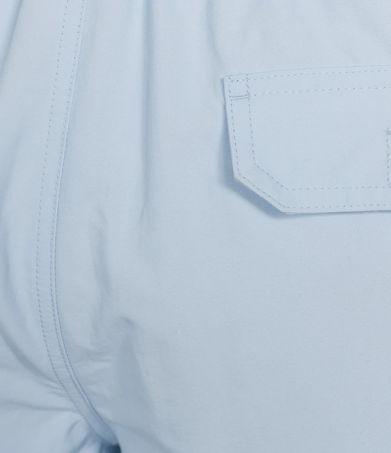 Roundtree & Yorke Boardwalk Cargo 9#double; Solid Swim Trunks