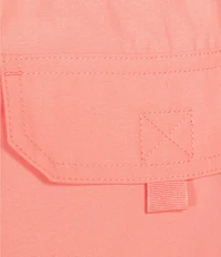 Roundtree & Yorke Boardwalk Cargo 9#double; Solid Swim Trunks