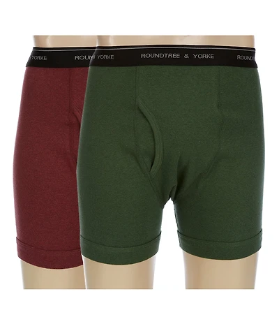 Roundtree & Yorke Boxer Briefs 2-Pack