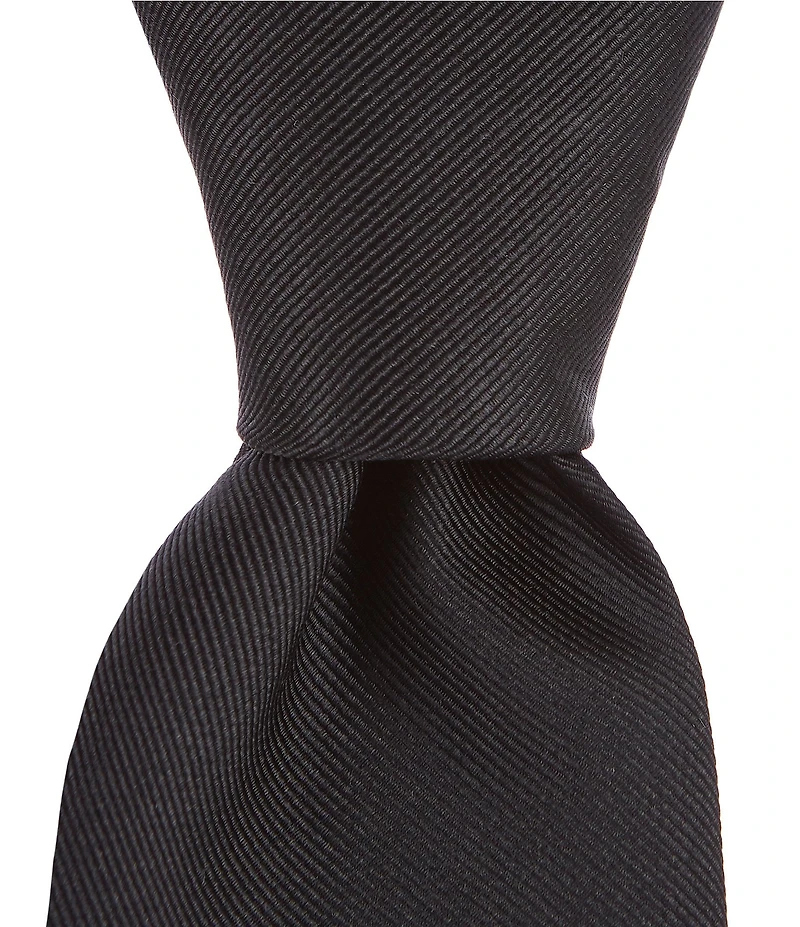 Roundtree & Yorke Cardinal Solid Traditional Silk Tie
