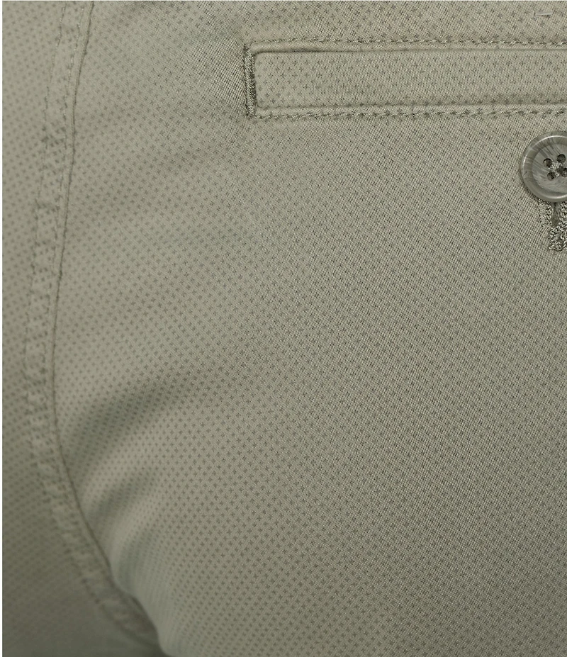 Roundtree & Yorke Casual Straight Fit Flat Front Tech Pocket Printed 7#double; Inseam Shorts