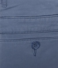 Roundtree & Yorke Casual Straight Fit Flat Front Printed 9#double; Inseam Shorts