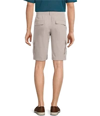 Roundtree & Yorke Classic Fit 11#double; Inseam Cargo Shorts