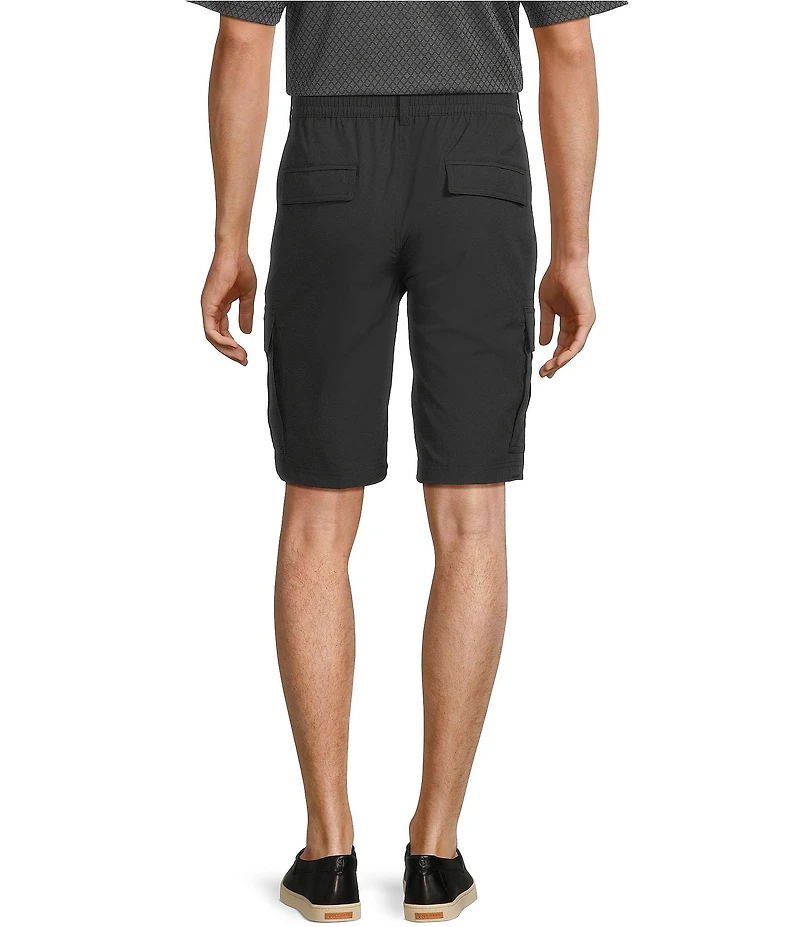 Roundtree & Yorke Classic Fit 11#double; Inseam Cargo Shorts
