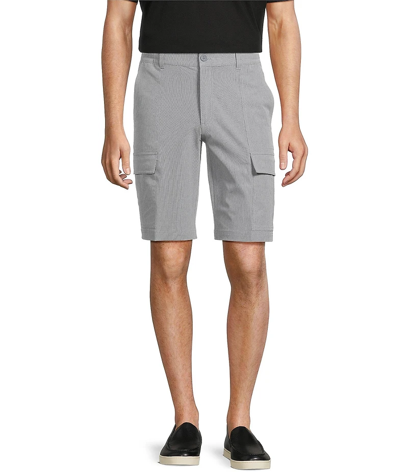 Roundtree & Yorke Classic Fit 11#double; Inseam Cargo Shorts