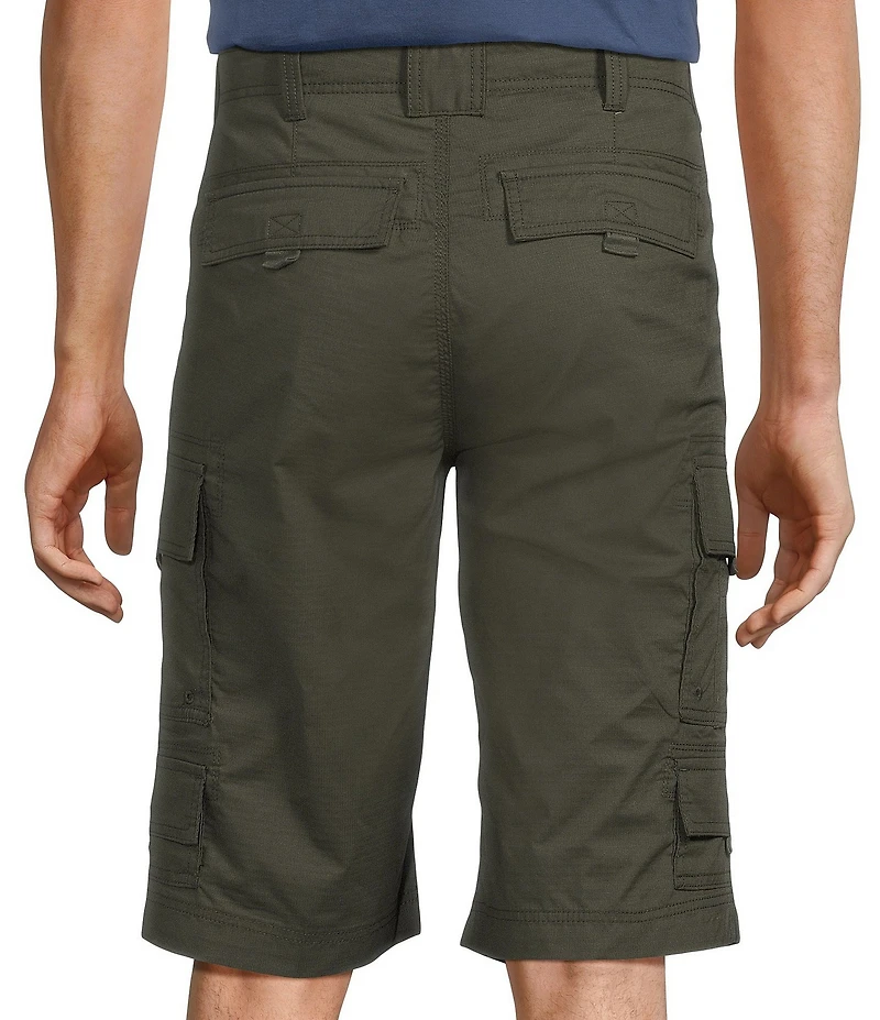 Roundtree & Yorke Classic Fit 13#double; Inseam Cargo Shorts