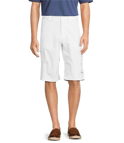 Roundtree & Yorke Classic Fit 13#double; Inseam Cargo Shorts