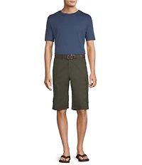 Roundtree & Yorke Classic Fit 13#double; Inseam Cargo Shorts