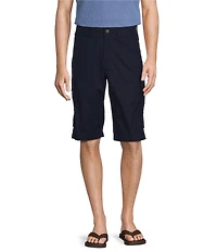 Roundtree & Yorke Classic Fit 13#double; Inseam Cargo Shorts