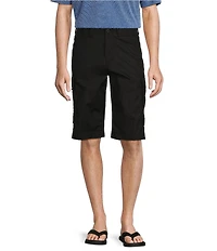 Roundtree & Yorke Classic Fit 13#double; Inseam Cargo Shorts