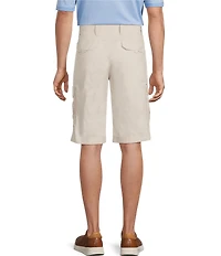 Roundtree & Yorke Classic Fit 13#double; Inseam Utility Cargo Shorts