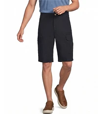 Roundtree & Yorke Classic Fit 13#double; Inseam Utility Cargo Shorts