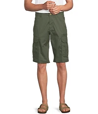 Roundtree & Yorke Classic Fit 13#double; Inseam Utility Cargo Shorts