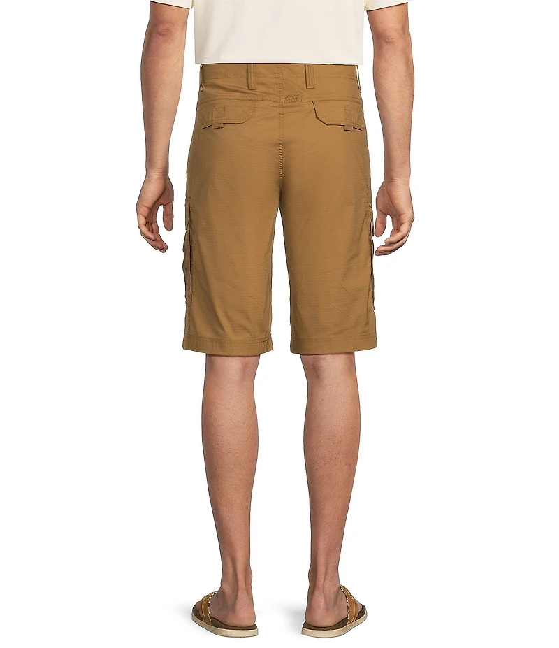 Roundtree & Yorke Classic Fit 13#double; Inseam Utility Cargo Shorts