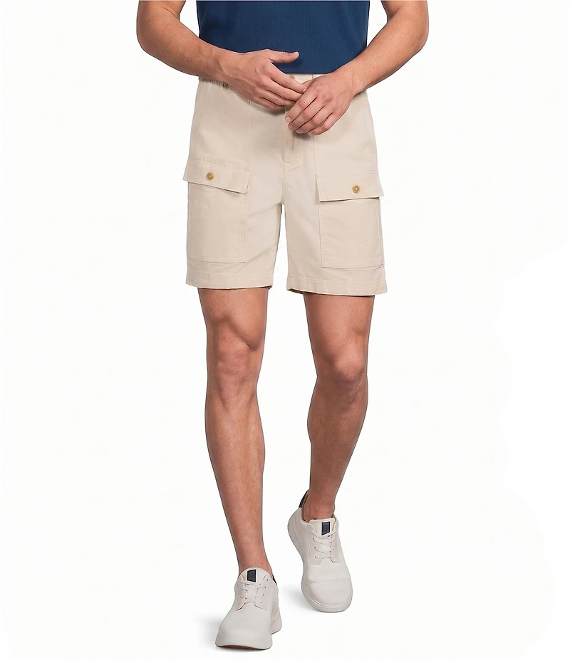 Roundtree & Yorke Classic Fit 7#double; Inseam Hiker Cargo Shorts