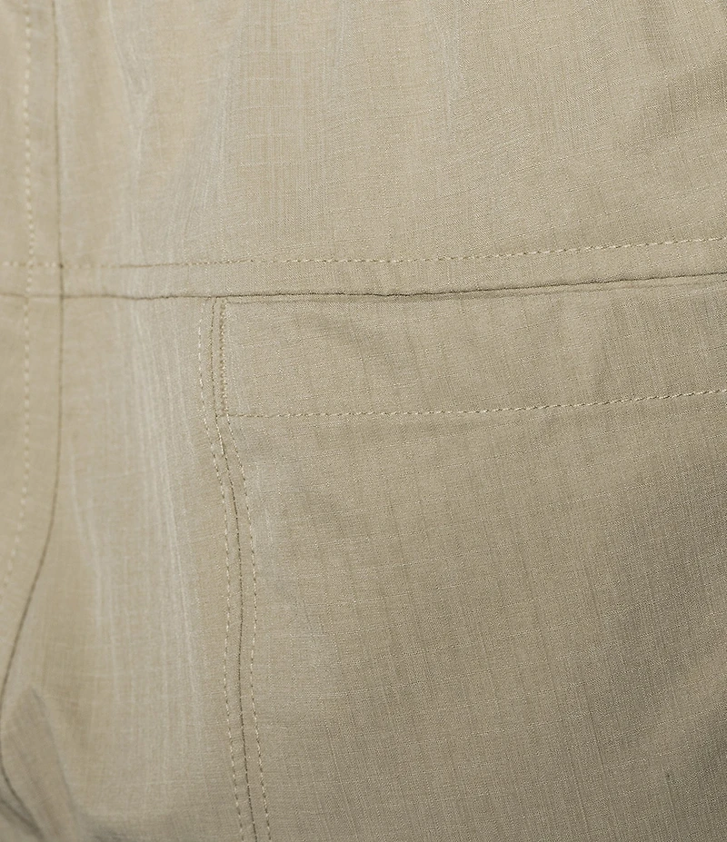 Roundtree & Yorke Classic Fit 8#double; Inseam Performance Ripstop Drawstring Shorts