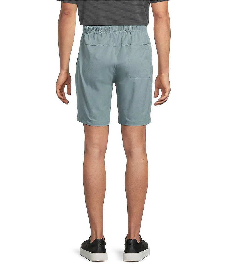 Roundtree & Yorke Classic Fit 8#double; Inseam Performance Ripstop Drawstring Shorts