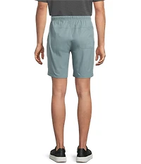 Roundtree & Yorke Classic Fit 8#double; Inseam Performance Ripstop Drawstring Shorts