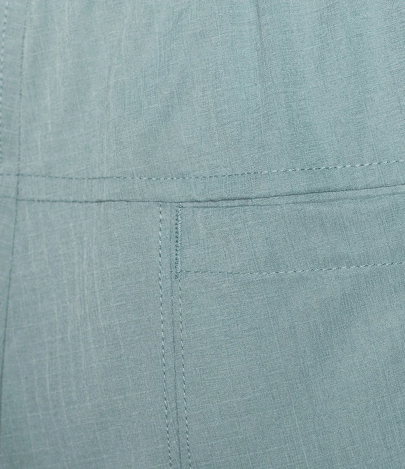 Roundtree & Yorke Classic Fit 8#double; Inseam Performance Ripstop Drawstring Shorts