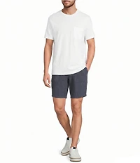 Roundtree & Yorke Classic Fit 8#double; Inseam Performance Ripstop Drawstring Shorts