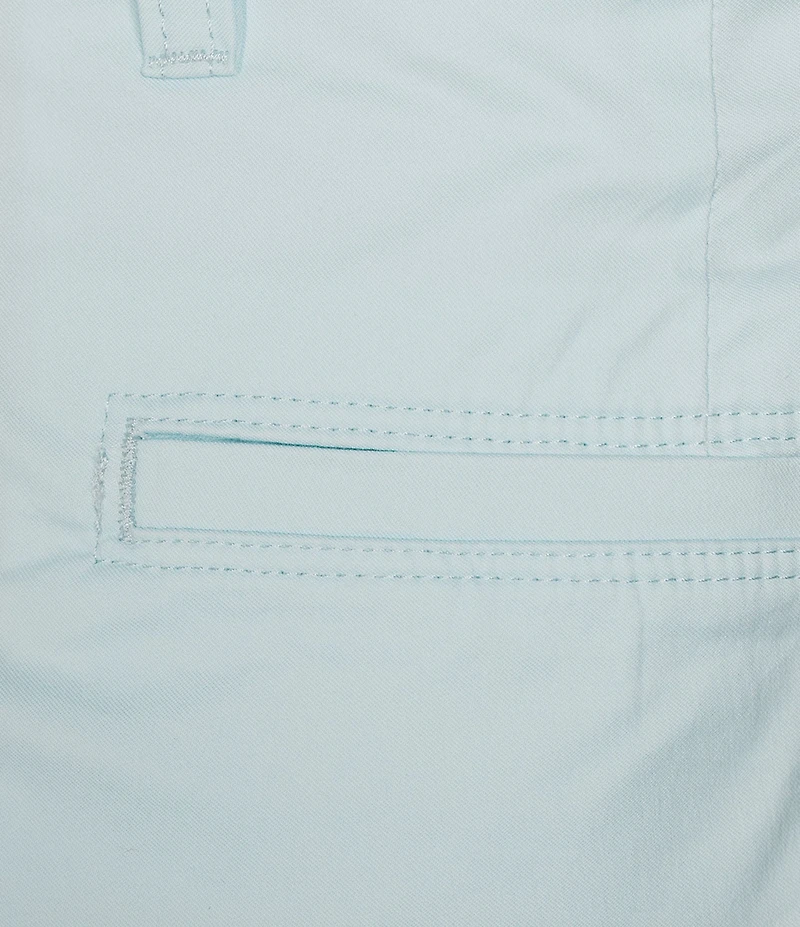 Roundtree & Yorke Classic Fit Flat Front All Seasons Coolmax 9#double; Inseam Shorts