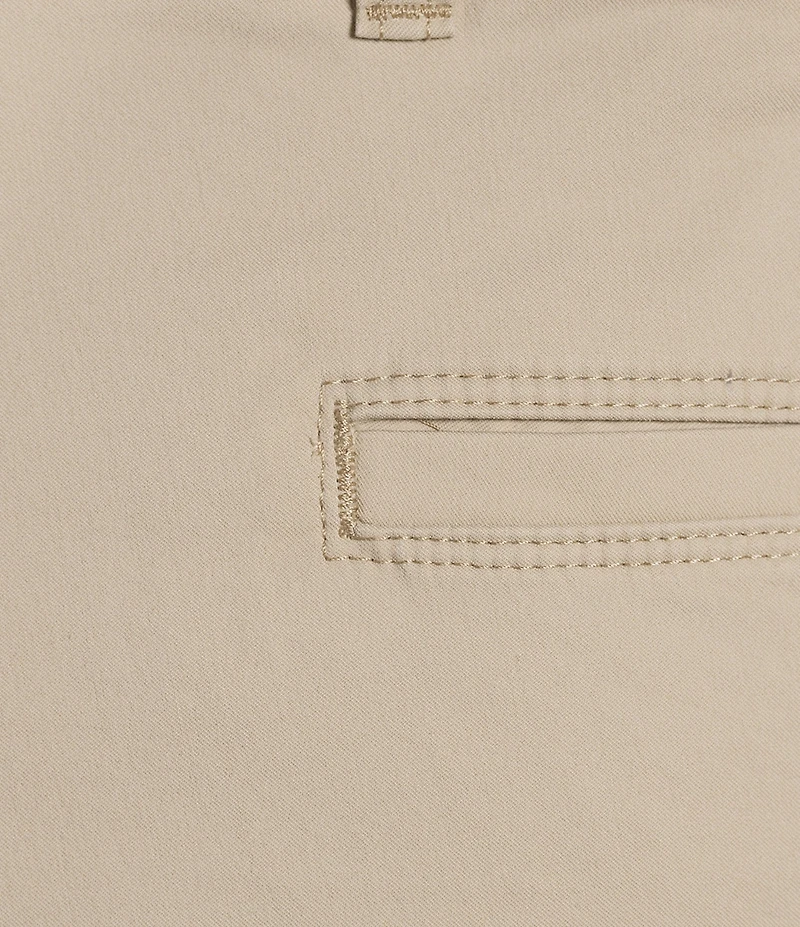 Roundtree & Yorke Classic Fit Flat Front All Seasons Coolmax 9#double; Inseam Shorts