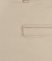 Roundtree & Yorke Classic Fit Flat Front All Seasons Coolmax 9#double; Inseam Shorts