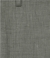 Roundtree & Yorke Classic Fit Flat Front Solid Linen Dress Pants