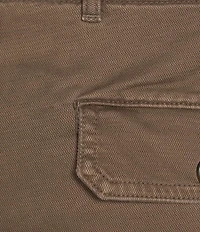 Roundtree & Yorke Classic Fit Flat Front Washed Textured 9#double; Chino Shorts