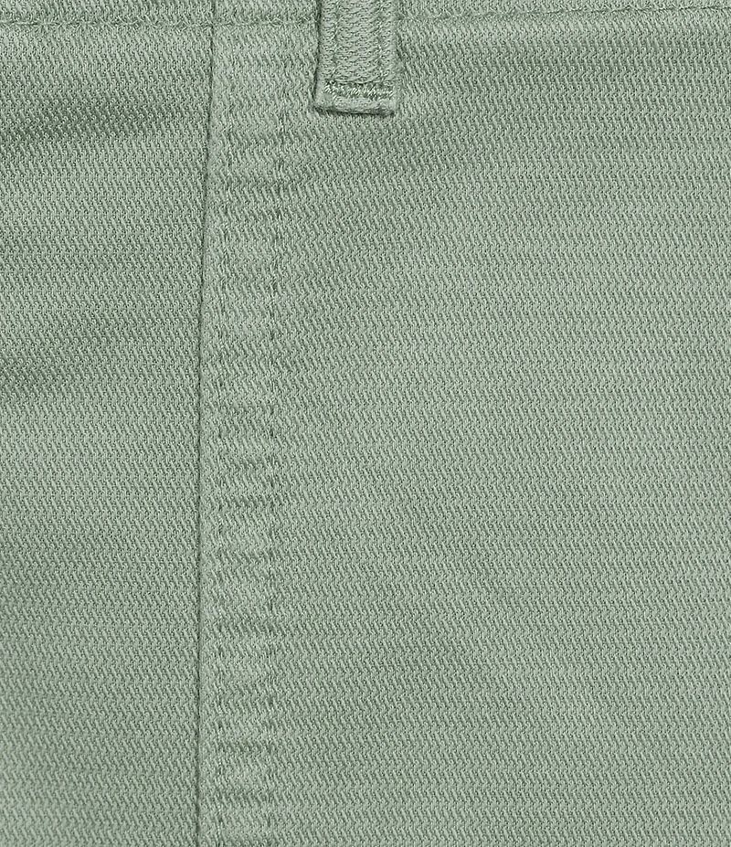 Roundtree & Yorke Classic Fit Flat Front Washed Textured 9#double; Chino Shorts