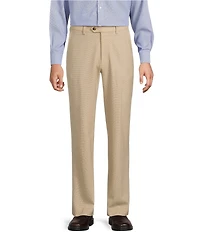 Roundtree & Yorke Gold Label Classic Fit Wool Dress Pants