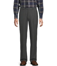 Roundtree & Yorke Gold Label Classic Fit Wool Dress Pants