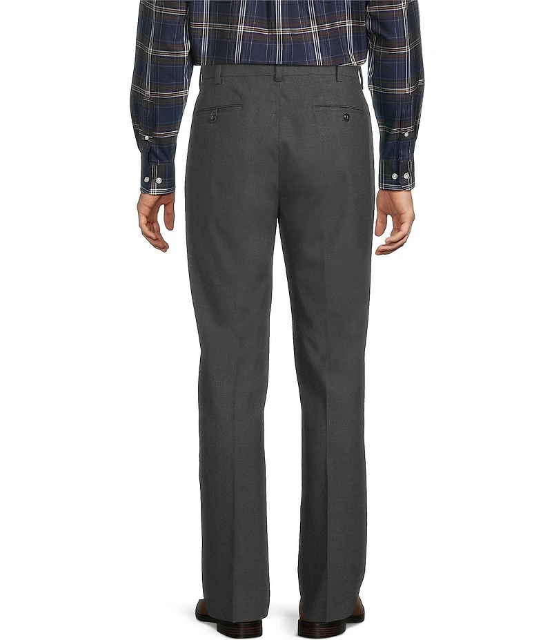 Roundtree & Yorke Gold Label Classic Fit Wool Dress Pants