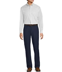 Roundtree & Yorke Gold Label Classic Fit Wool Dress Pants