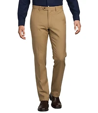 Roundtree & Yorke Gold Label Classic Fit Wool Dress Pants