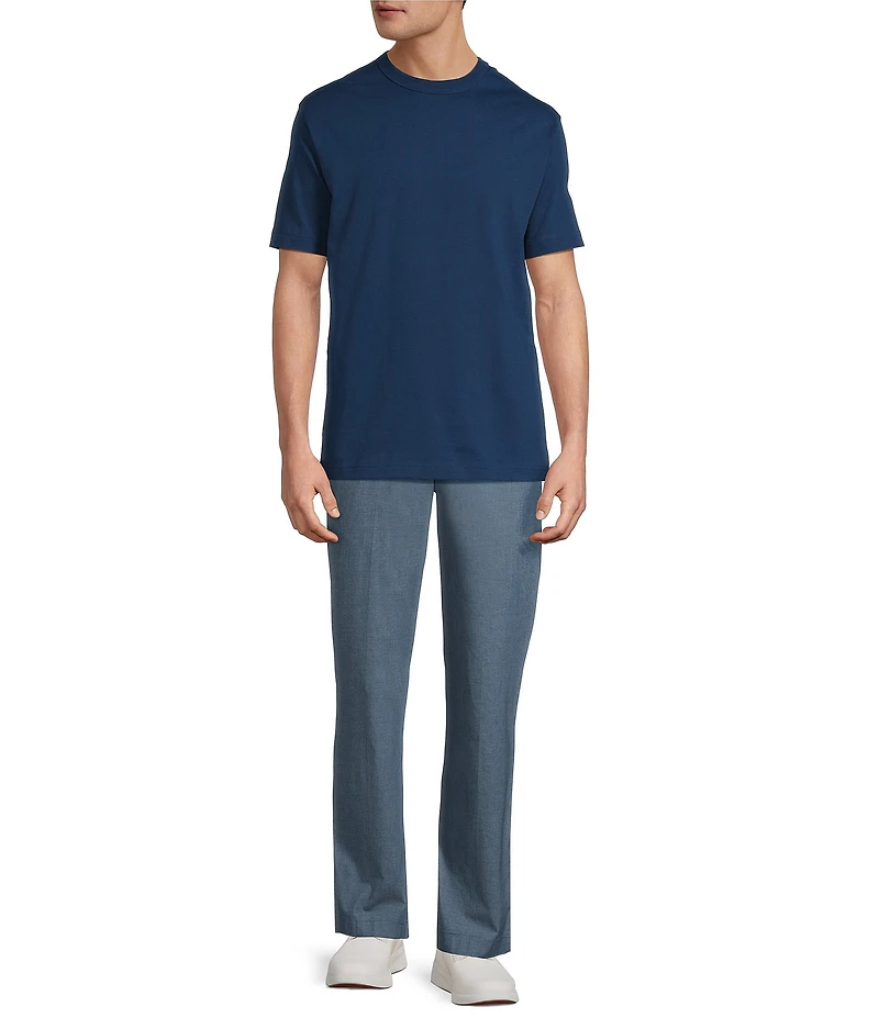 Roundtree & Yorke Classic Fit Side Elastic Drawstring Pants